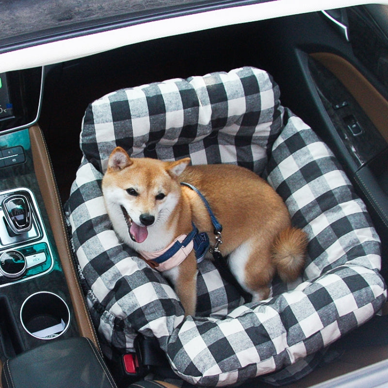 Cama de Lazer Portátil para Assento de Carro para Cachorro Grande para Passeios para Pets