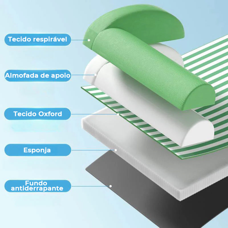 Cama Espreguiçadeira Listrada Impermeável Grande Cama Refrigerada para Cachorro