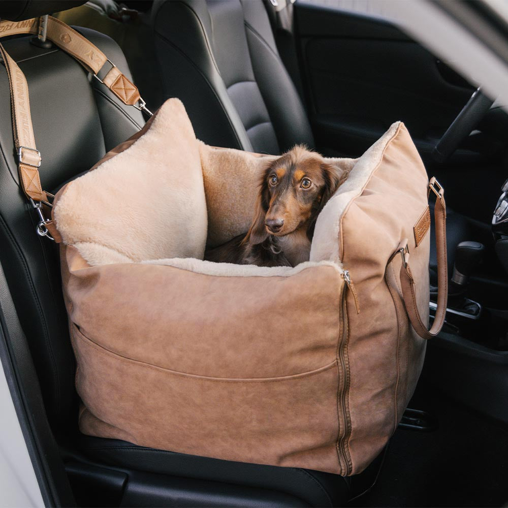 Grande assento de carro para cães, fofo, seguro e antiderrapante, para transporte de cães - Passeio e Rover