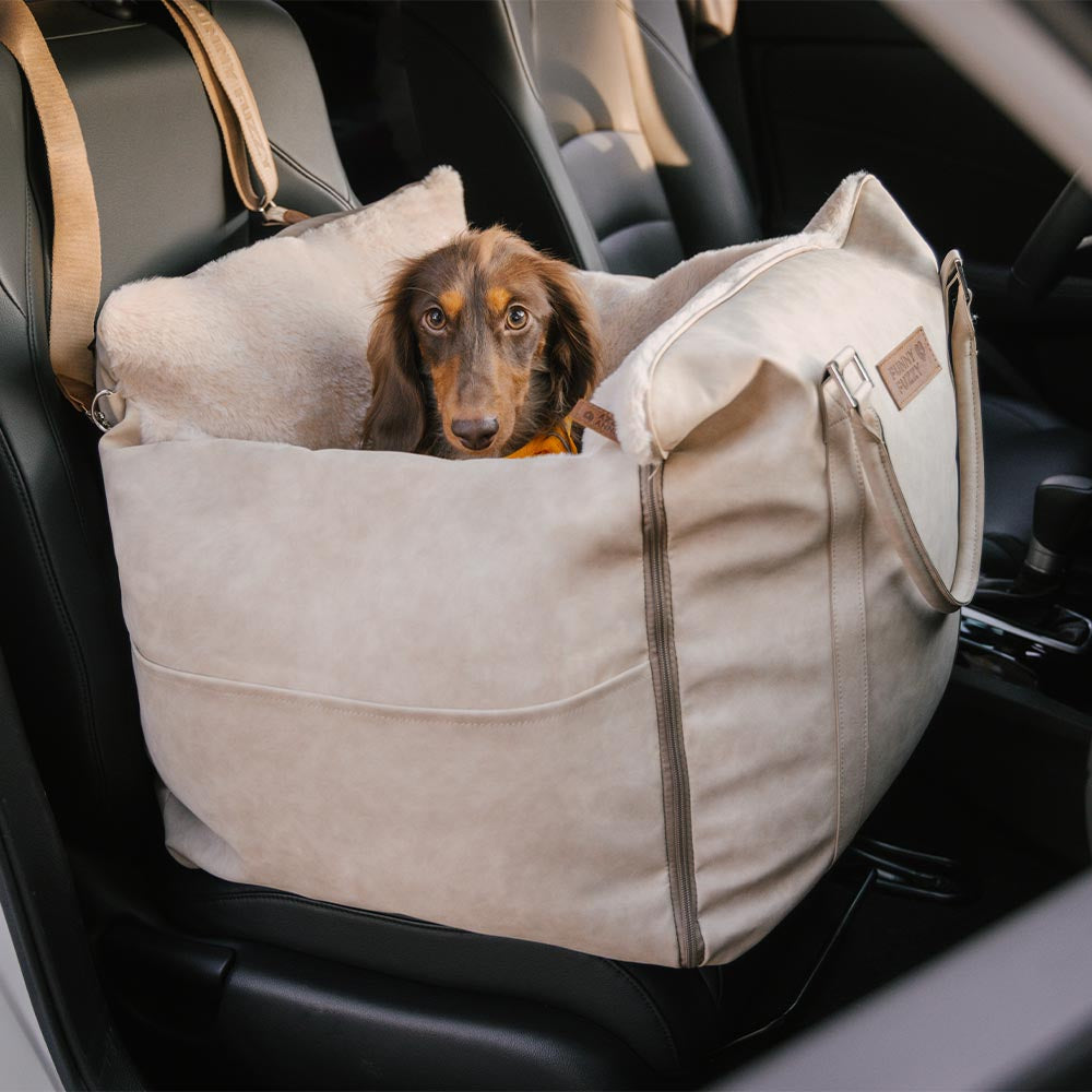 Grande assento de carro para cães, fofo, seguro e antiderrapante, para transporte de cães - Passeio e Rover