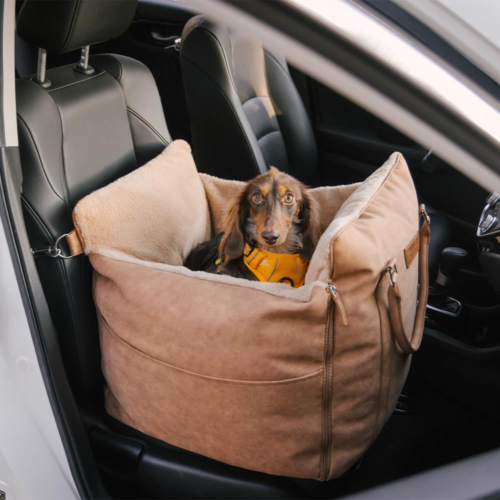 Grande assento de carro para cães, fofo, seguro e antiderrapante, para transporte de cães - Passeio e Rover