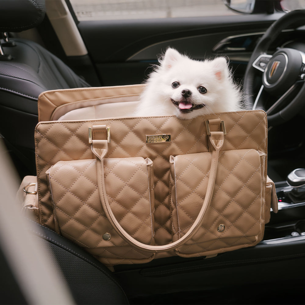 Grande bolsa de viagem para animais de estimação, multifuncional e estilosa, para humanos e cães - Wandering Tail