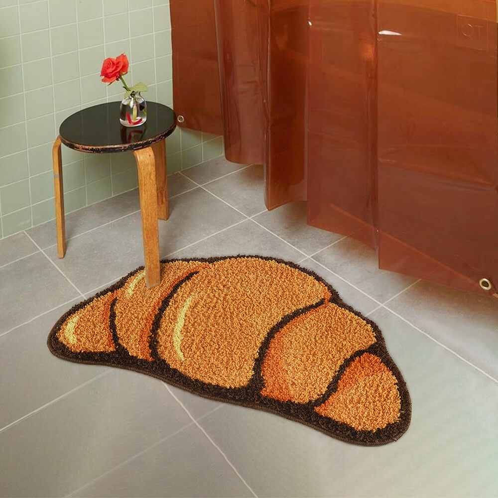 Croissant Microfibra Multi-Funcional Decorativo Antiderrapante Tapete Tapete de Casa