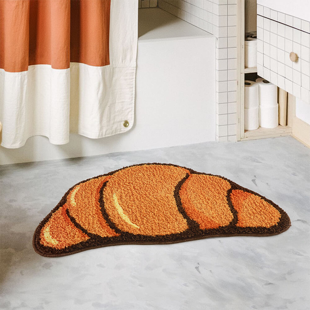 Croissant Microfibra Multi-Funcional Decorativo Antiderrapante Tapete Tapete de Casa