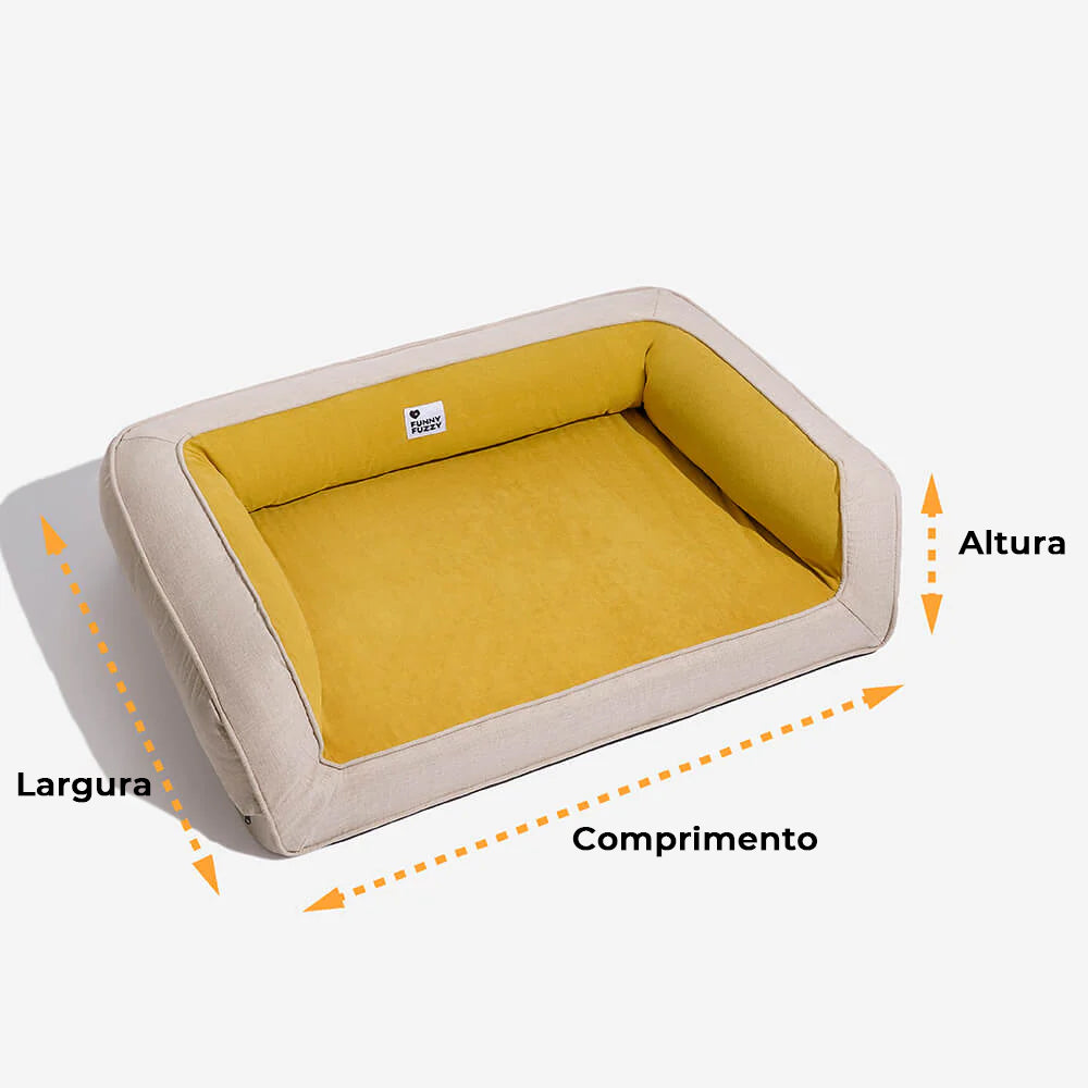 Sofá-cama Ortopédico Confortável com Suporte Total para Cães Ultimate Lounger