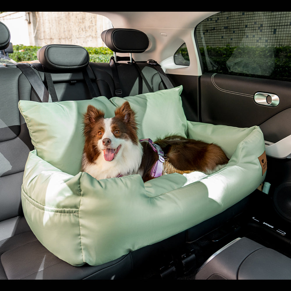 Cama para Assento Traseiro do Carro de Segurança Impermeável e Reforçada para cachorros médios e grandes para viagem