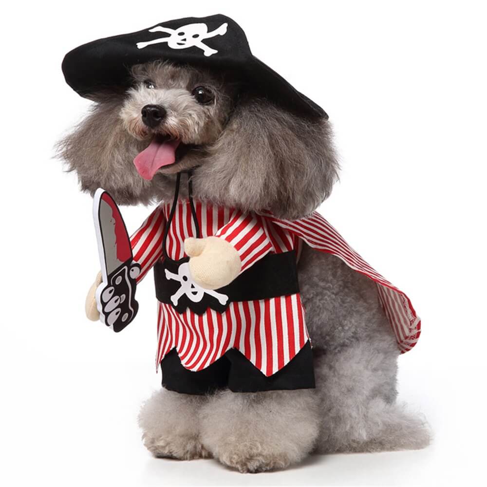 Cosplay Dog Halloween Trajes Engraçados - Roupas Divertidas e Adoráveis para Animais de Estimação