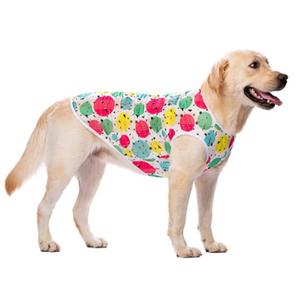 Roupas para cães de estimação fino Golden Retriever Labrador Padrão Colete de proteção solar respirável