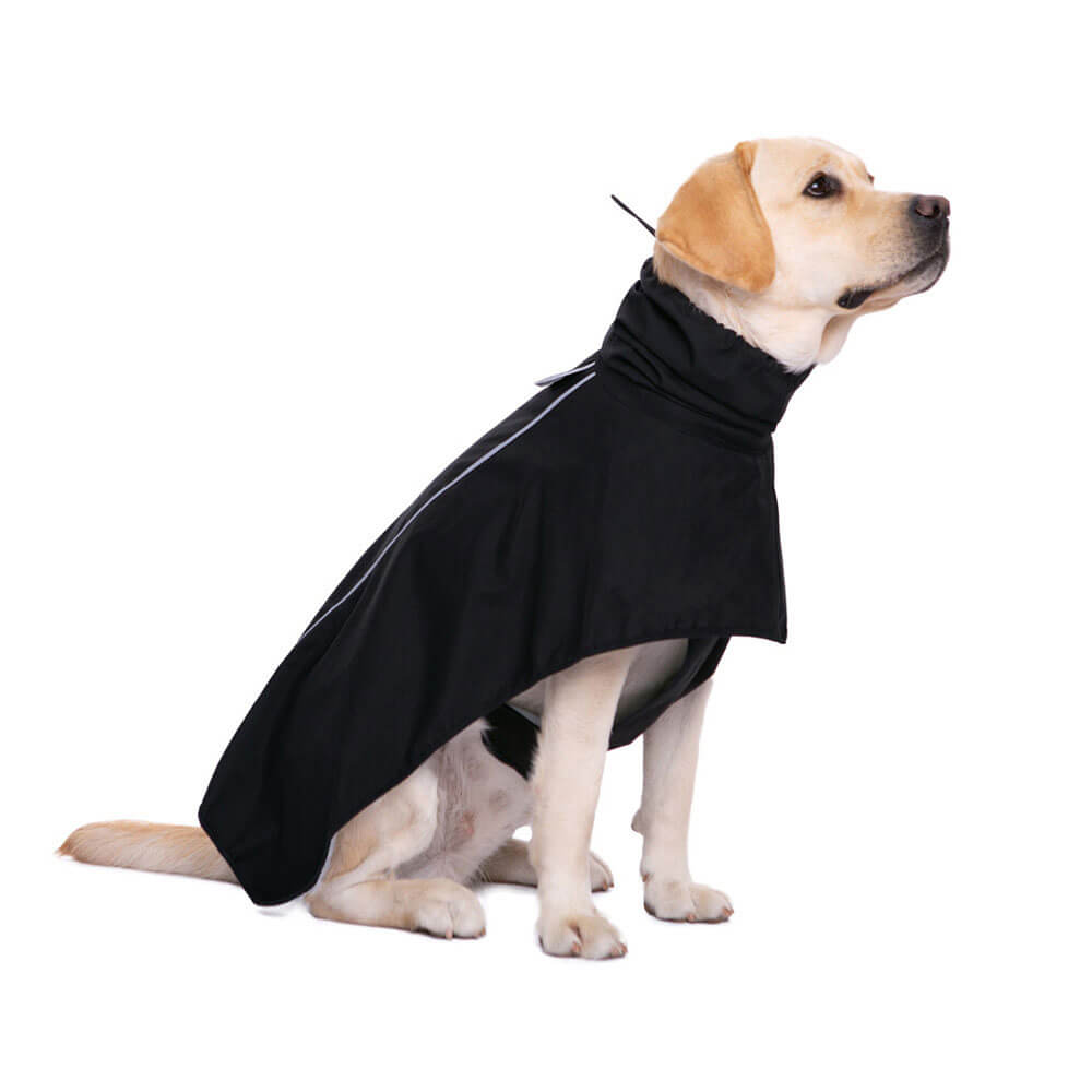 Roupas para cães de estimação transfronteiriças à prova d'água ao ar livre capa de chuva poncho roupas para cães grandes