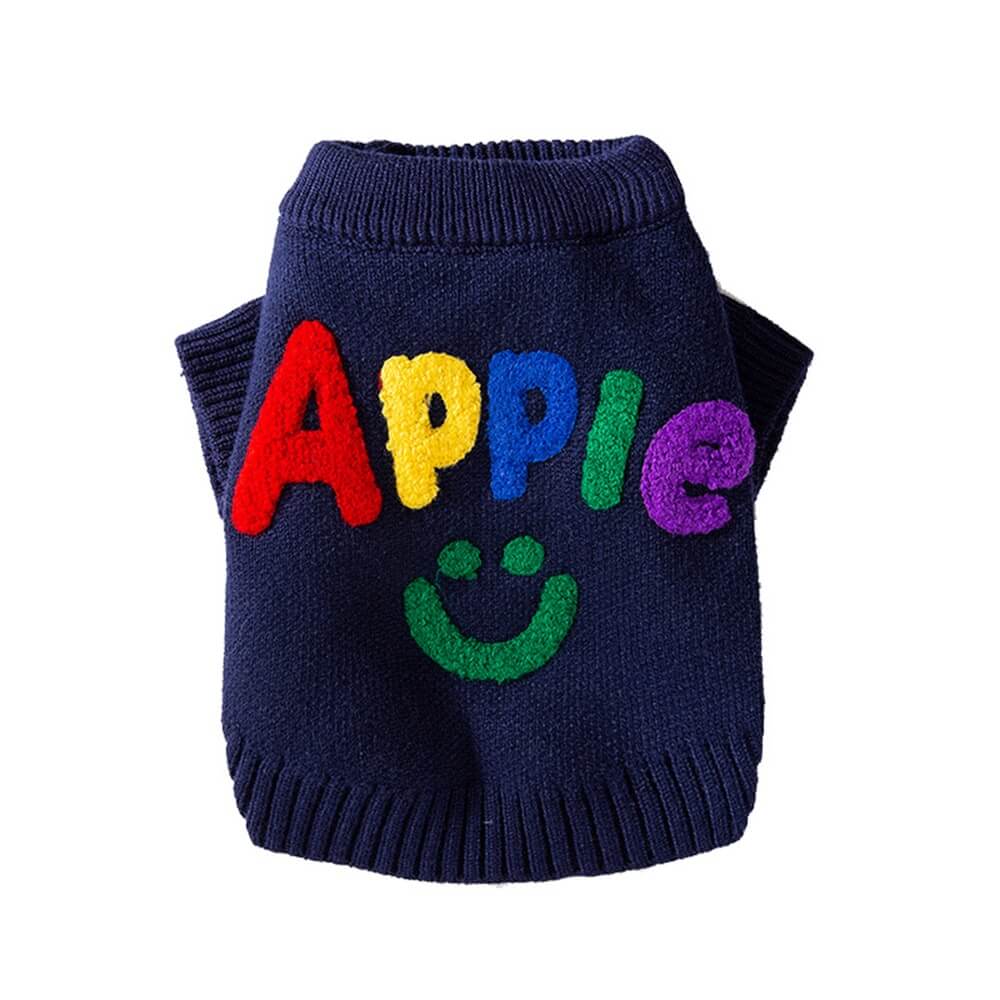 Adorável e aconchegante suéter de cachorro "Apple" - perfeito para o estilo de inverno