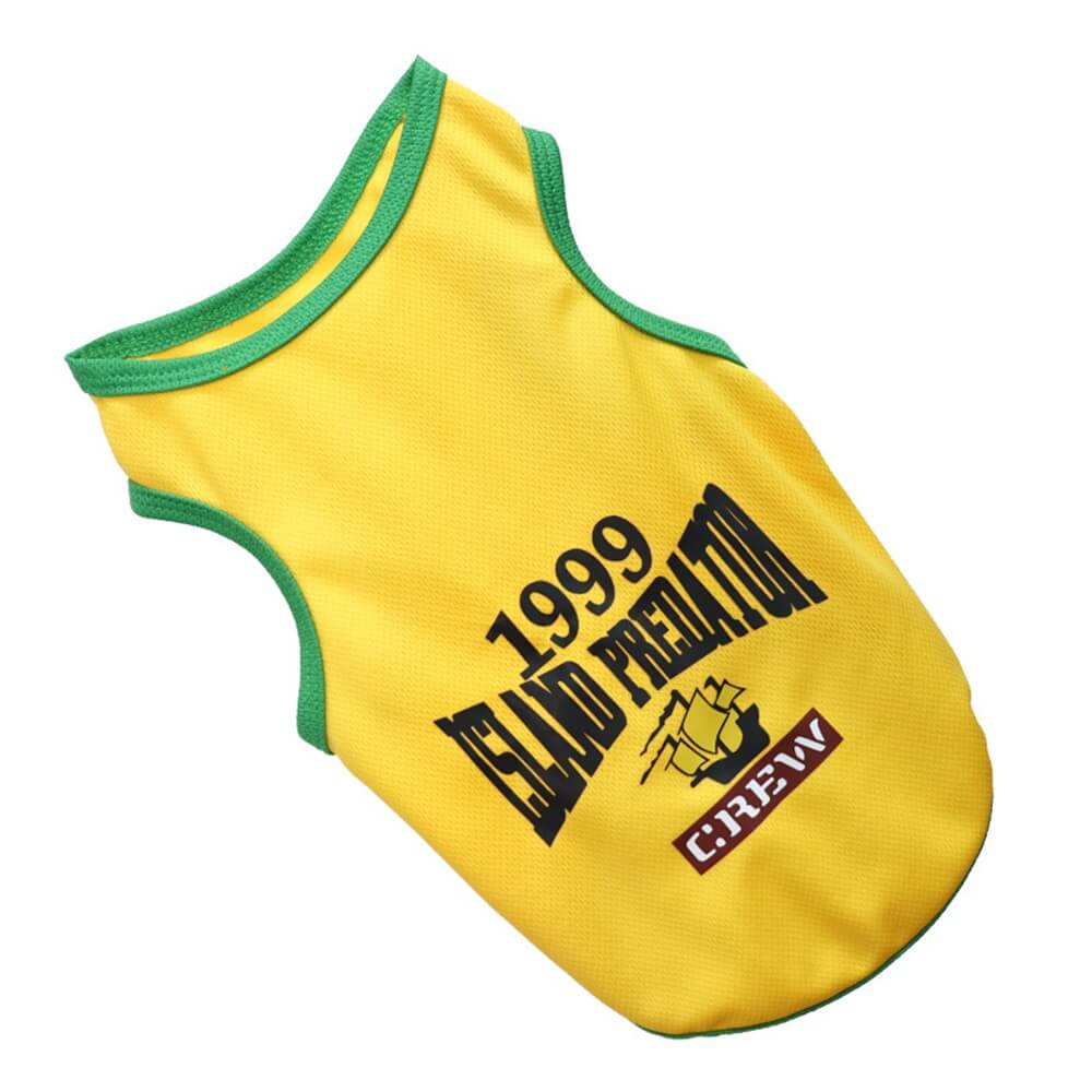 Camisa de basquete esportiva para cães - Athletic Pet Apparel