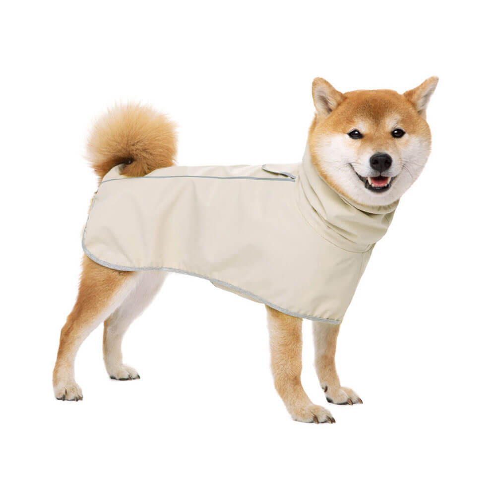 Roupas para cães de estimação transfronteiriças à prova d'água ao ar livre capa de chuva poncho roupas para cães grandes