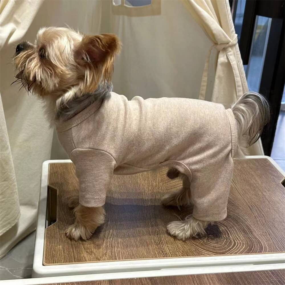 Pijamas aconchegantes para cães - Roupa de dormir macia e aconchegante para animais de estimação