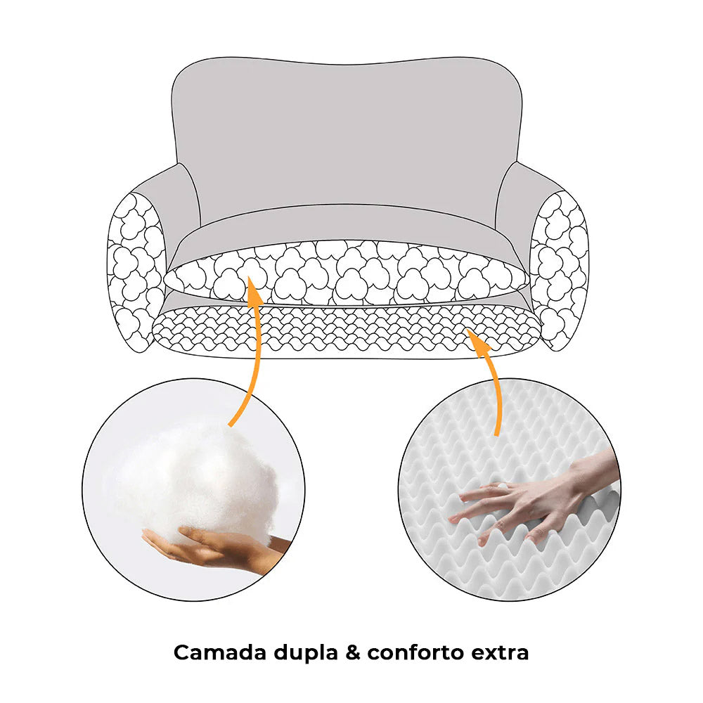 Sofá-cama Macio de Lã de Cordeiro Sintética de Camada Dupla para Cães e Gatos