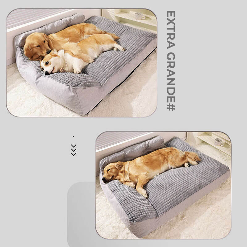 Capa de Cama para Cachorro - Grande lavável para cães e gatos espessada para todas as estações