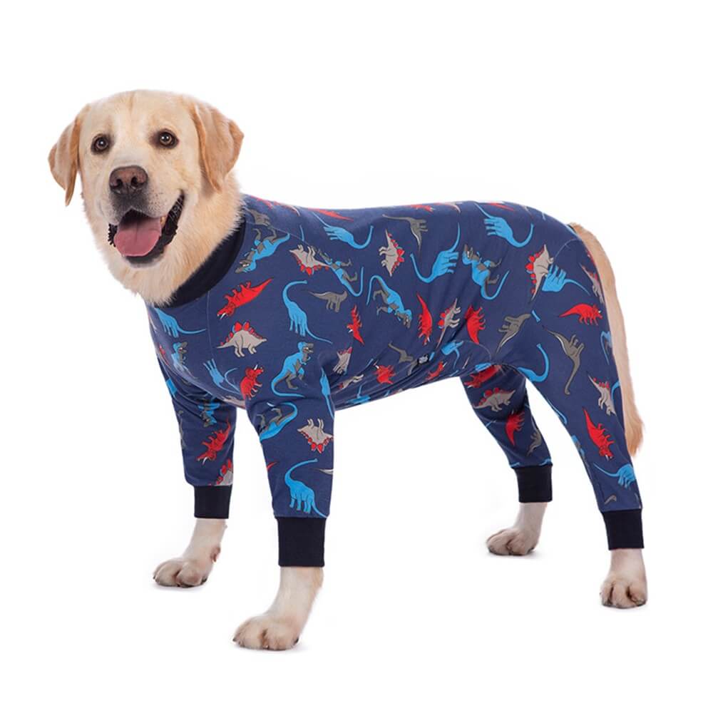 Roupas para cães grandes: pijamas finos de quatro patas com cobertura total da barriga