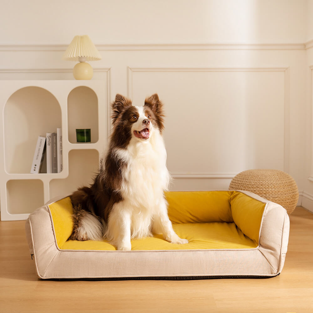 Sofá-cama Ortopédico Confortável com Suporte Total para Cães Ultimate Lounger