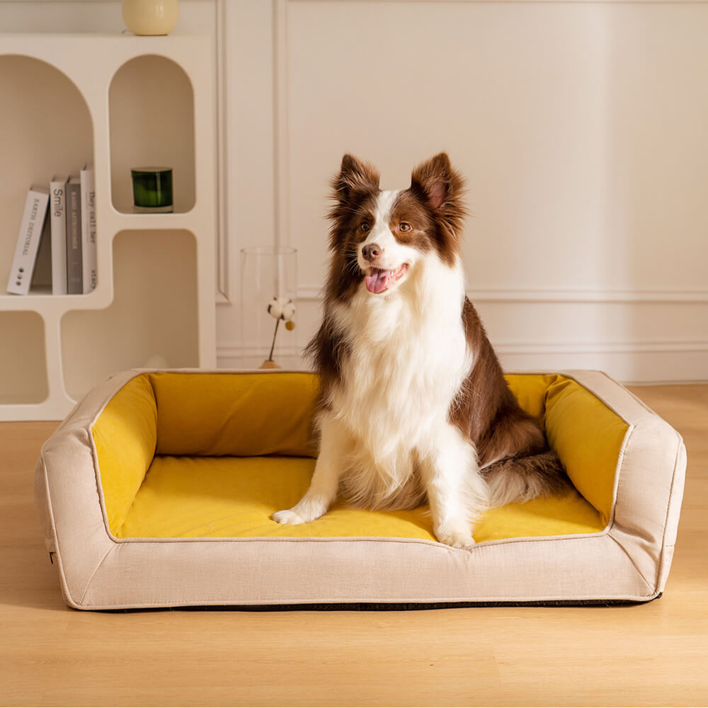 Sofá-cama Ortopédico Confortável com Suporte Total para Cães Ultimate Lounger