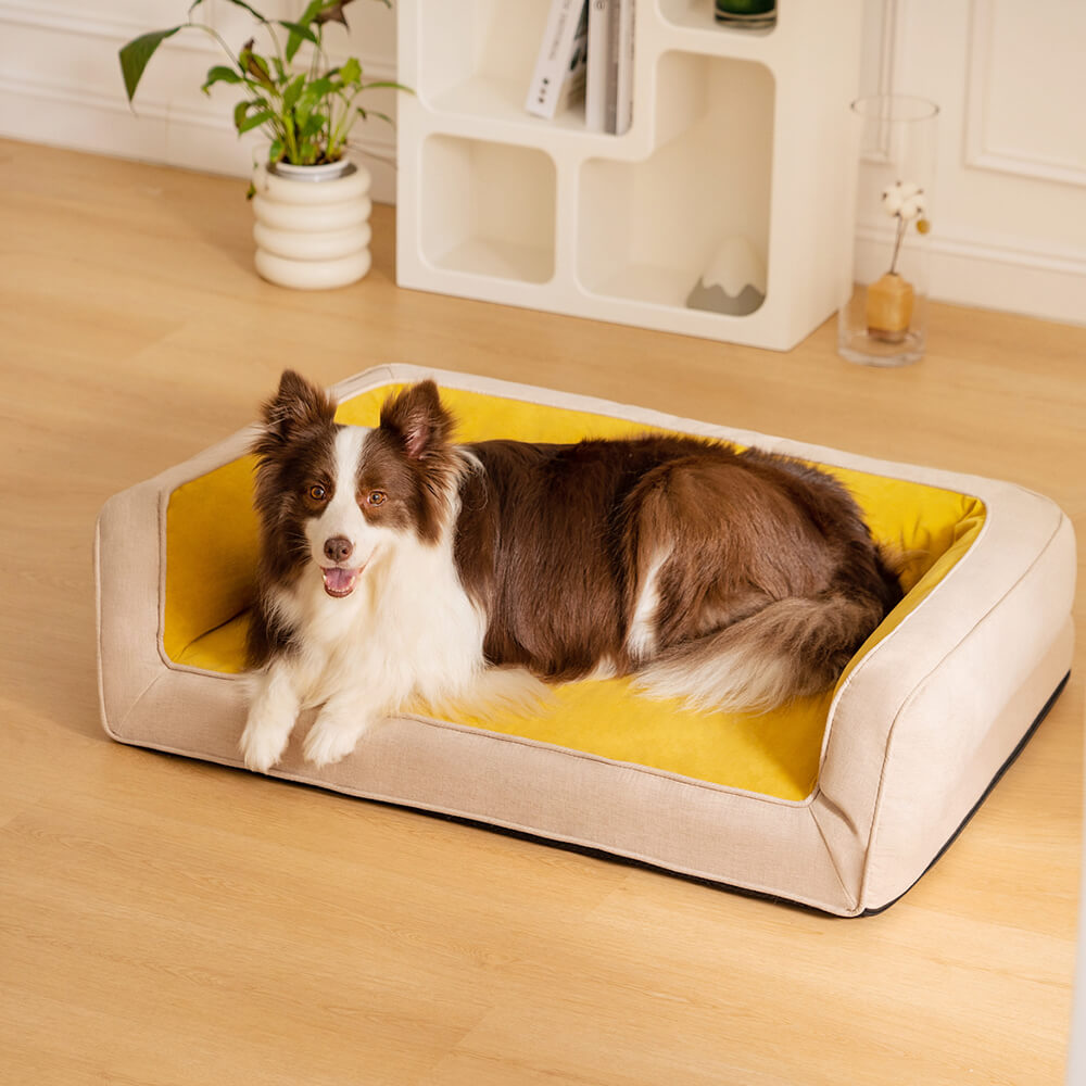 Sofá-cama Ortopédico Confortável com Suporte Total para Cães Ultimate Lounger