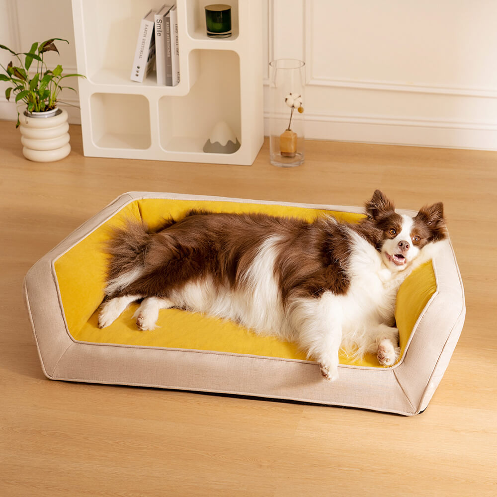 Sofá-cama Ortopédico Confortável com Suporte Total para Cães Ultimate Lounger