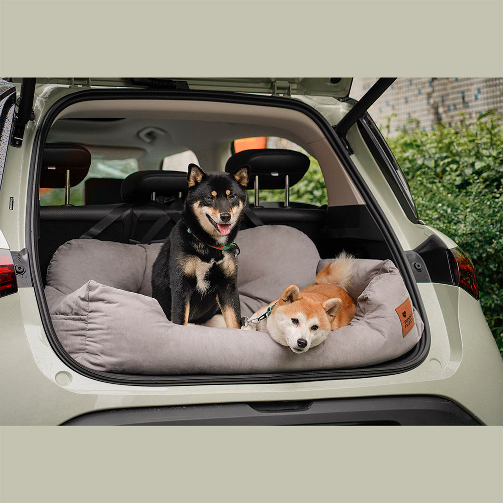 Cama para Assento Traseiro de Carro para Cães Médios e Grandes para viagens seguras