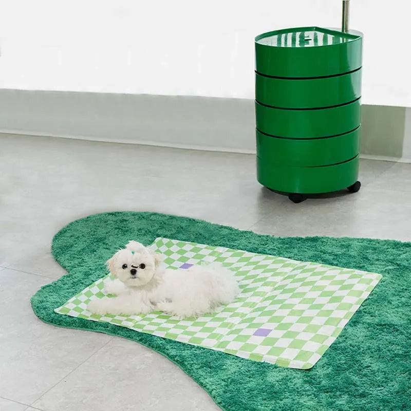 Tapete de verão para animais de estimação Diamond Tapete de cama de resfriamento para cães
