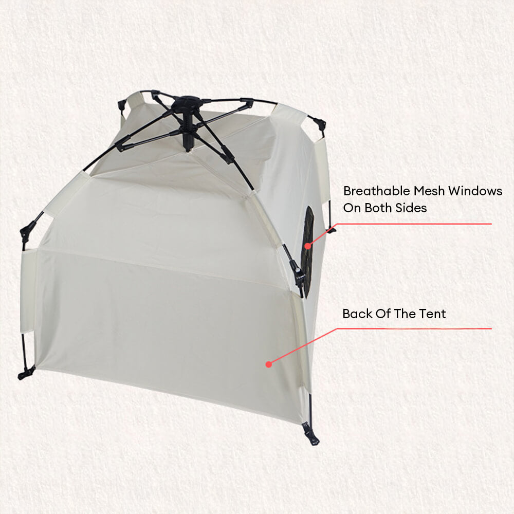 Tenda automática dobrável portátil para acampamento ao ar livre para cães