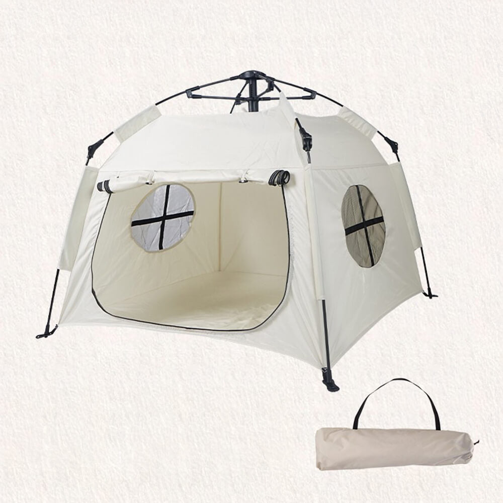 Tenda automática dobrável portátil para acampamento ao ar livre para cães