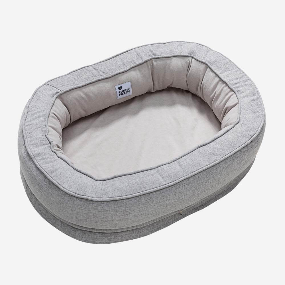 Cama Ortopédica Fofa para Cachorro Donut