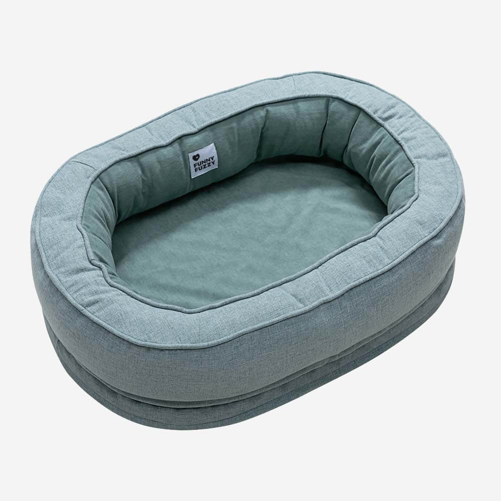 Cama Ortopédica Fofa para Cachorro Donut