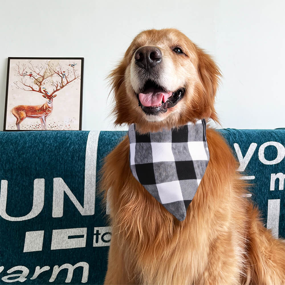 Trendy Tie-On Pets Acessórios elegantes Bandana para cães