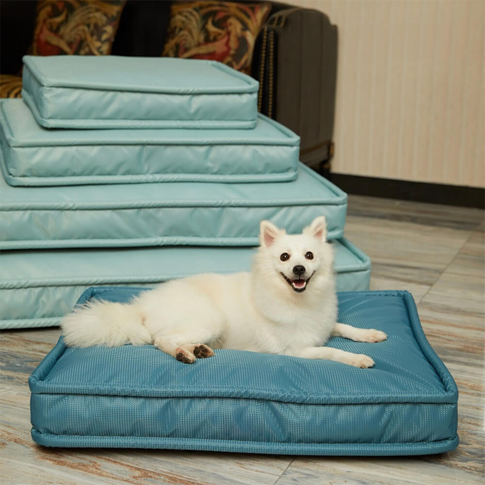 Cama para cachorro com travesseiro confortável, durável, à prova d'água e resistente a rasgos