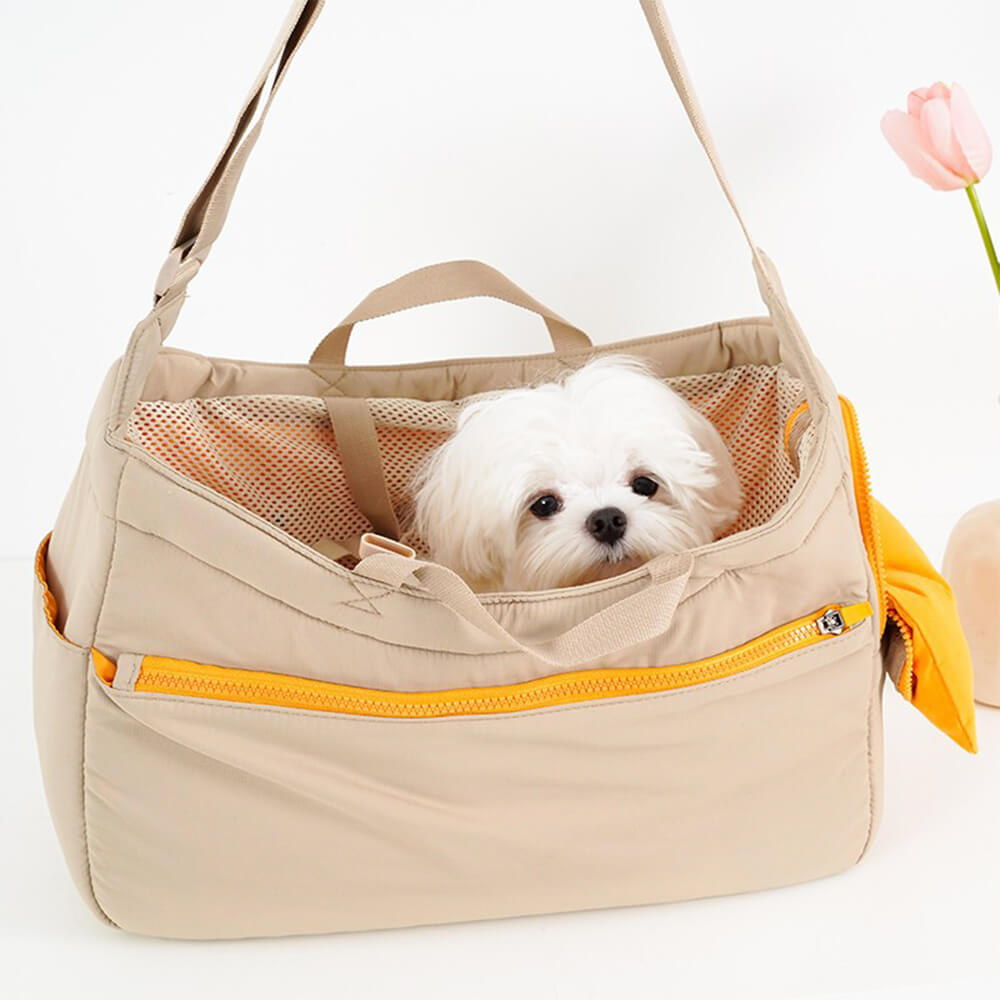 Grande Bolsa de Transporte Portátil para Cães e Gatos Macia