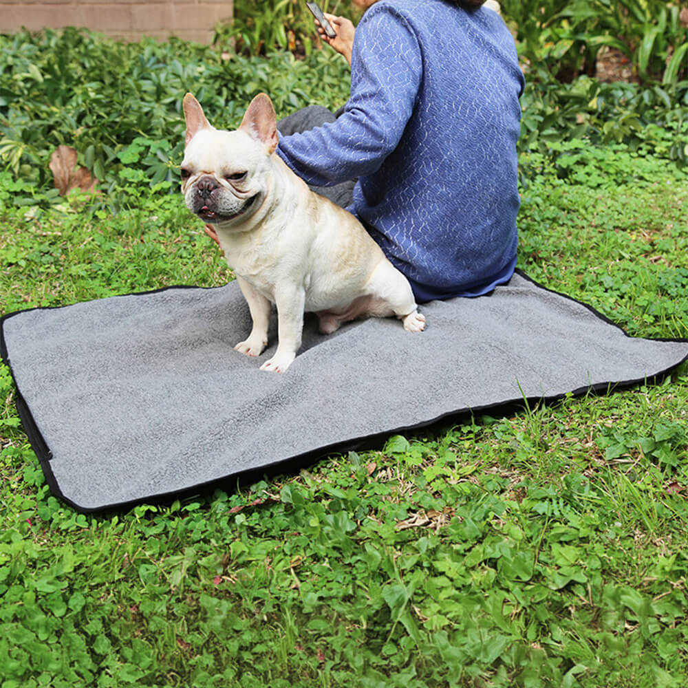 Tapete multifuncional reversível para cães à prova d'água para todas as estações