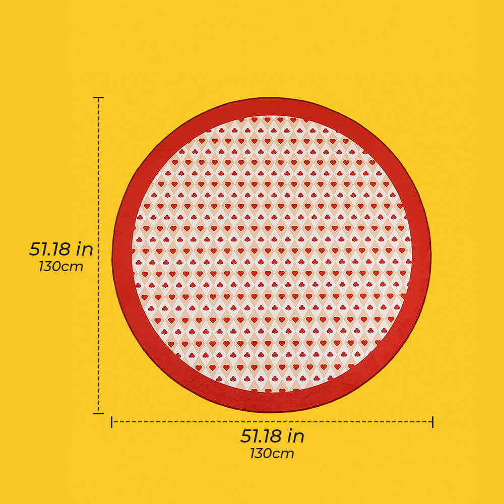 Sofá retrô vermelho coração pôquer para animais de estimação com suporte total para sofá-cama para cães