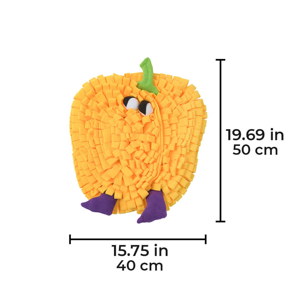 Tapete de snuffle interativo para esconder alimentos de série vegetal para cães