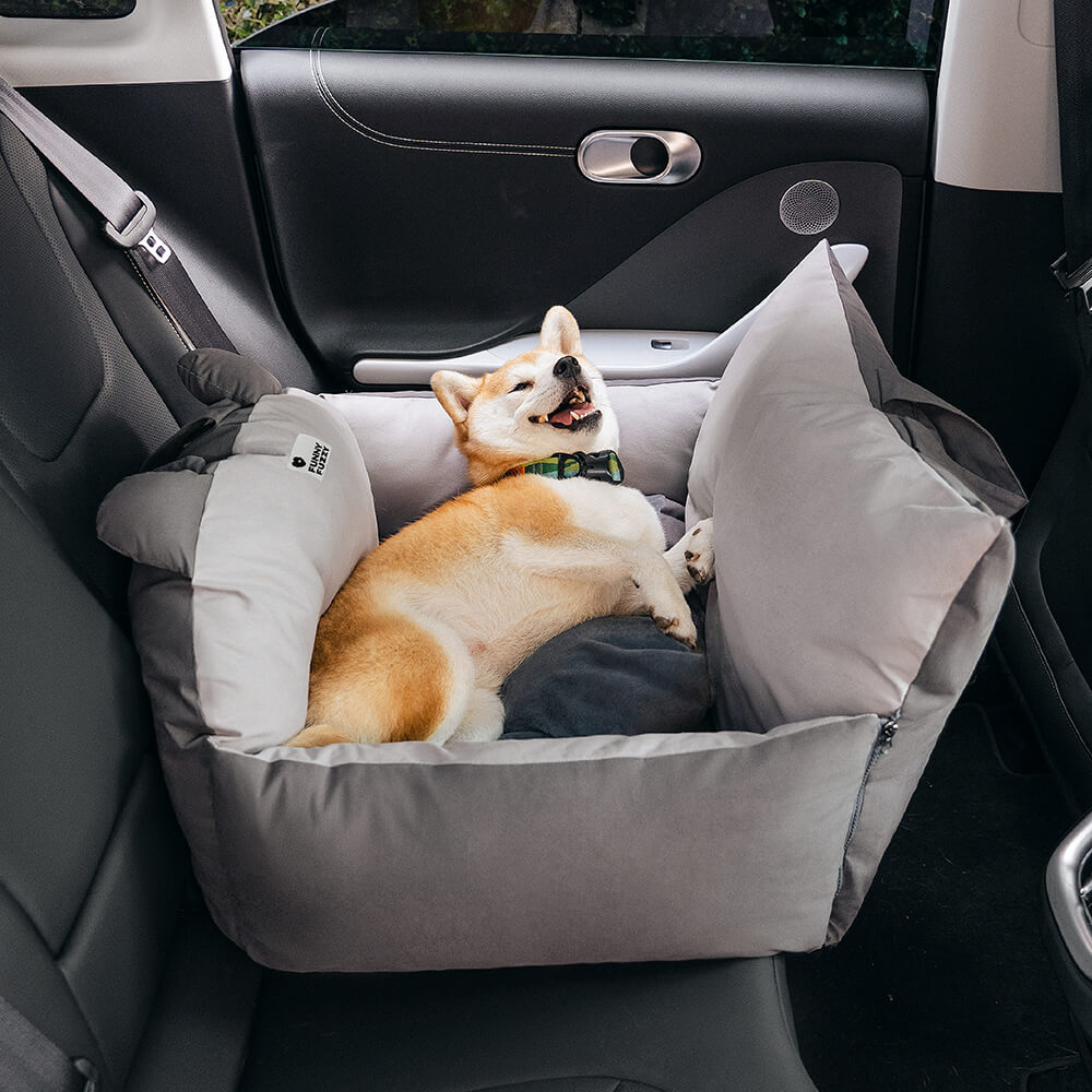 Cama Grande Divertida de Cães para Assento de Carro para uma Viagem Segura da Série Zootopia