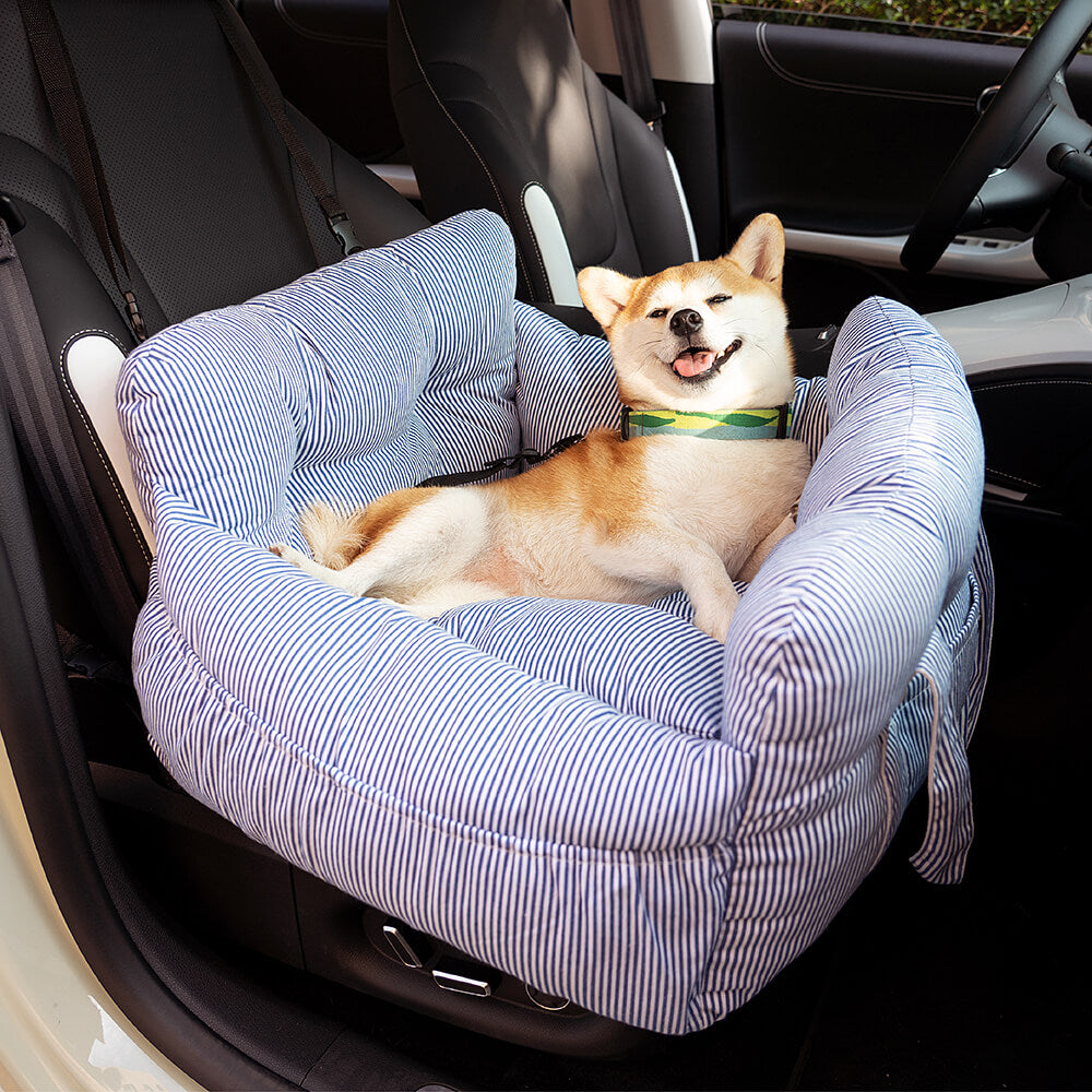 Cama portátil para assento de carro para caminhadas de cães grandes