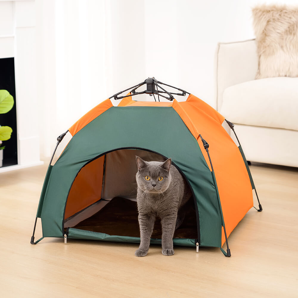 Tenda dobrável para acampamento portátil ao ar livre para cães e gatos