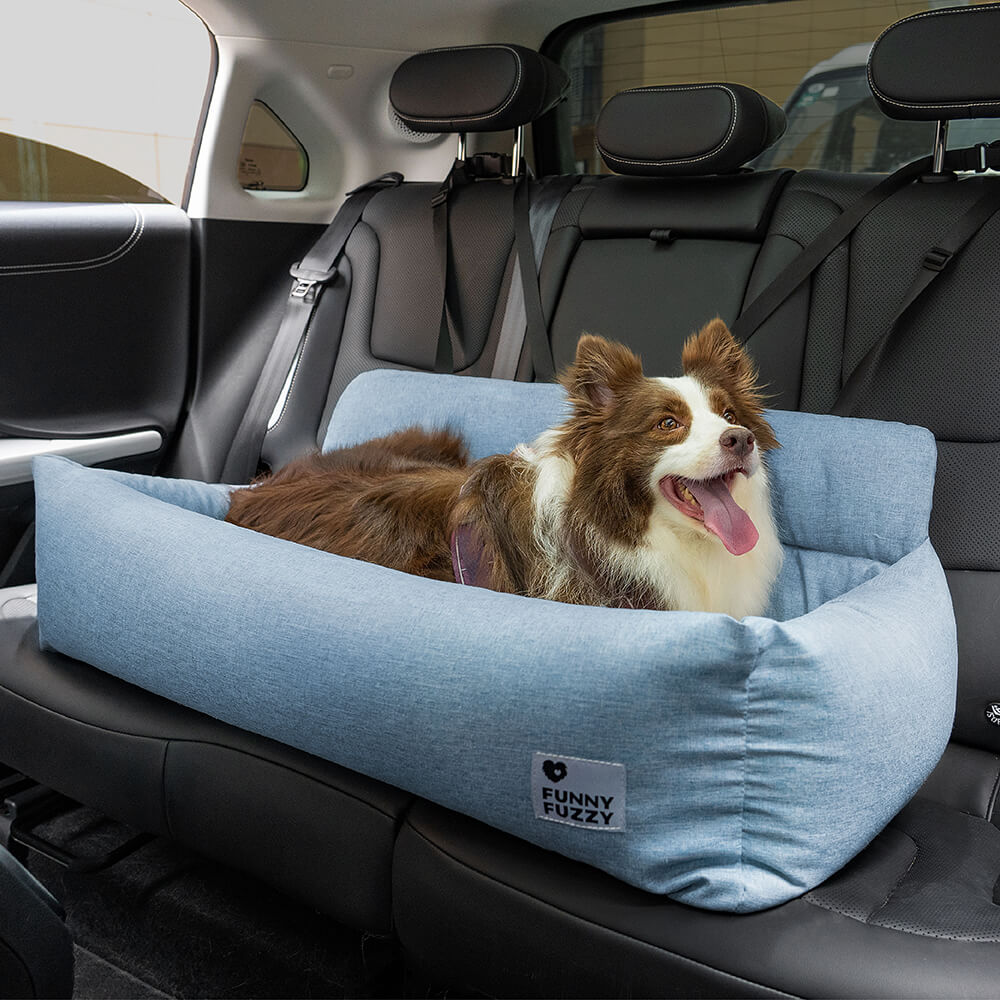 Cama para Assento Traseiro de Carro para Cachorro Durável e completamente Lavável para Viagem