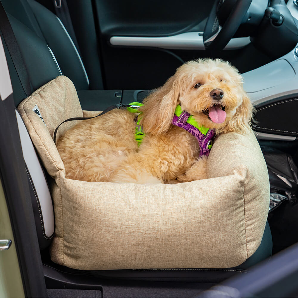 Cama para Assento Traseiro de Carro para Cachorro Durável e completamente Lavável para Viagem