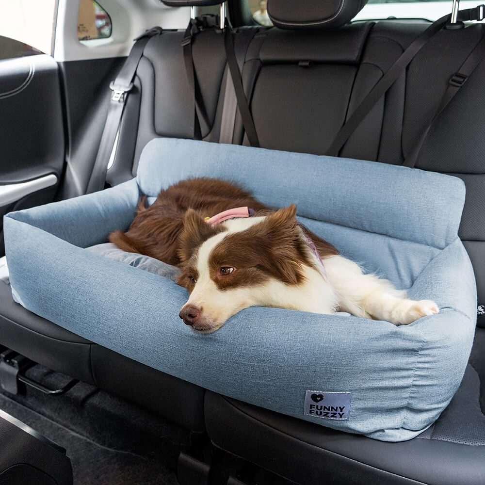 Cama para Assento Traseiro de Carro para Cachorro Durável e completamente Lavável para Viagem