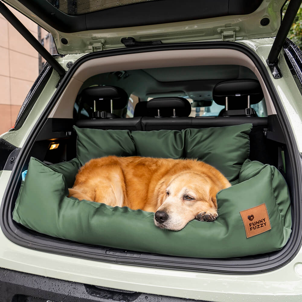 Cama para Assento Traseiro de Carro para Cães Médios e Grandes para viagens seguras