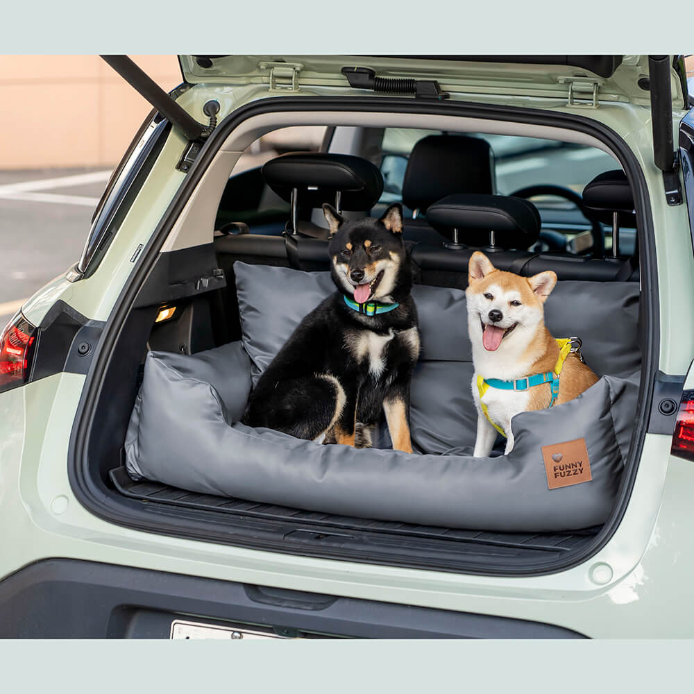 Cama para Assento Traseiro de Carro para Cães Médios e Grandes para viagens seguras