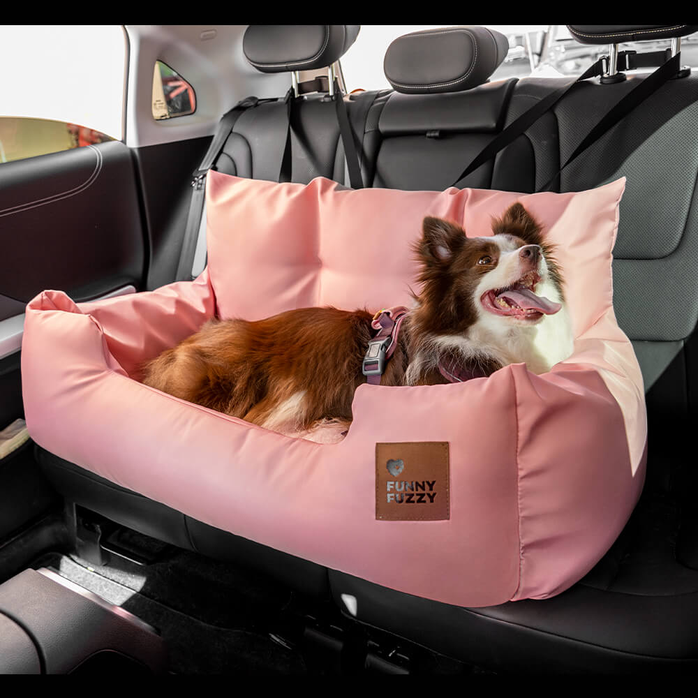 Cama para Assento Traseiro de Carro para Cães Médios e Grandes para viagens seguras