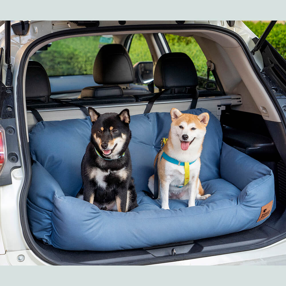 Cama para Assento Traseiro de Carro para Cães Médios e Grandes para viagens seguras