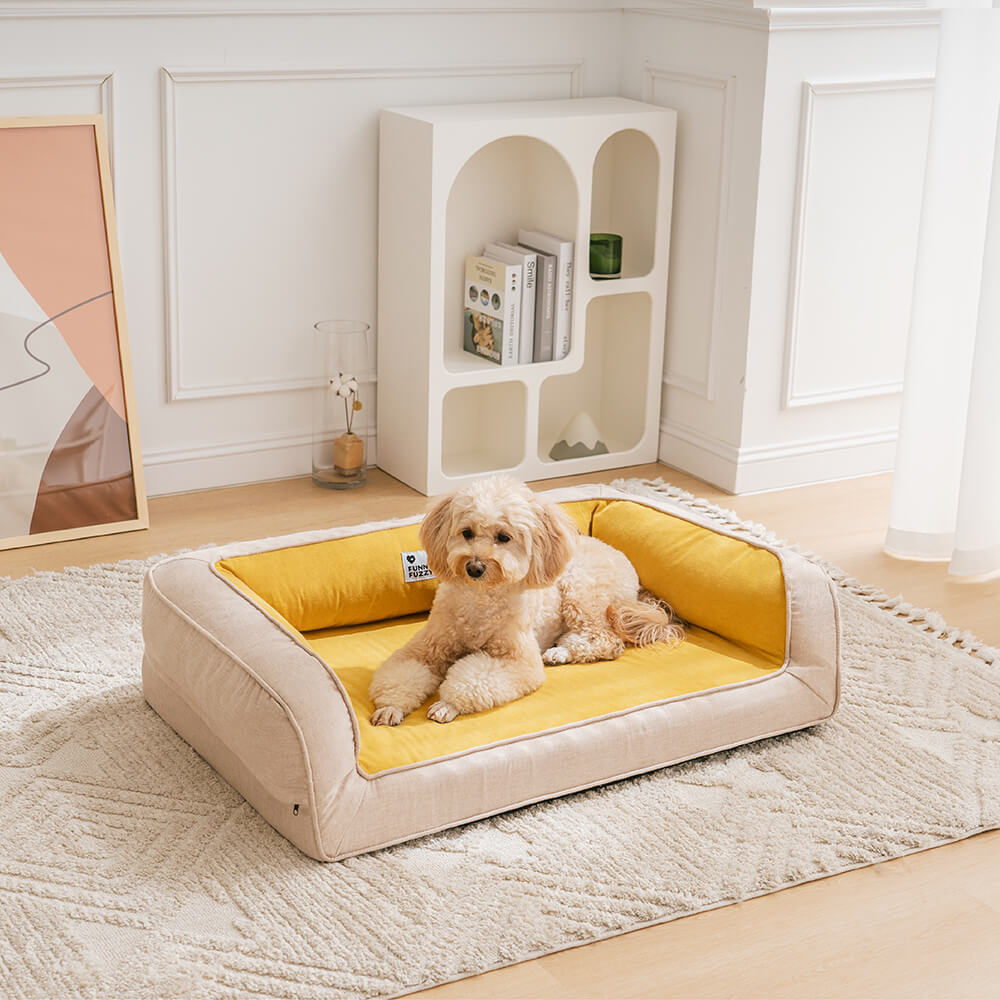 Sofá-cama Ortopédico Confortável com Suporte Total para Cães Ultimate Lounger