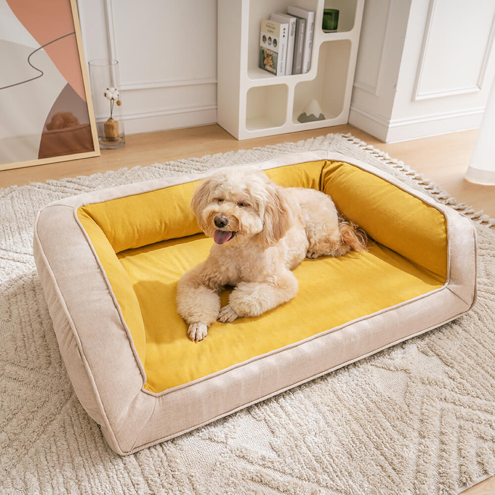 Sofá-cama Ortopédico Confortável com Suporte Total para Cães Ultimate Lounger