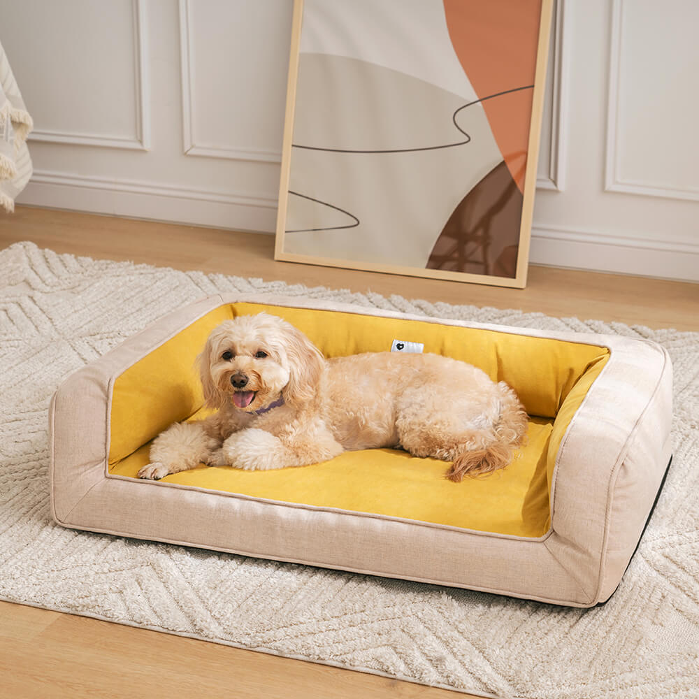 Sofá-cama Ortopédico Confortável com Suporte Total para Cães Ultimate Lounger