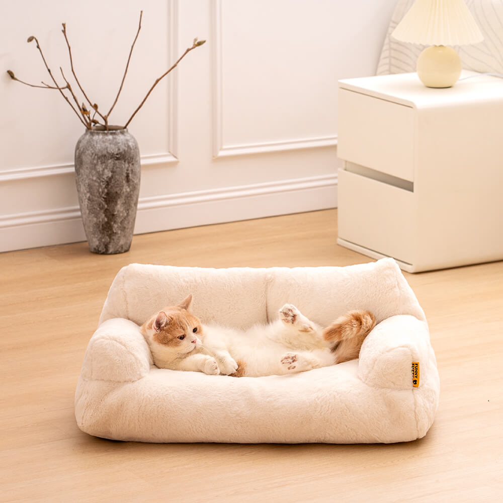 Sofá-cama Vintage Diamante de Lazer para Cães e Gatos